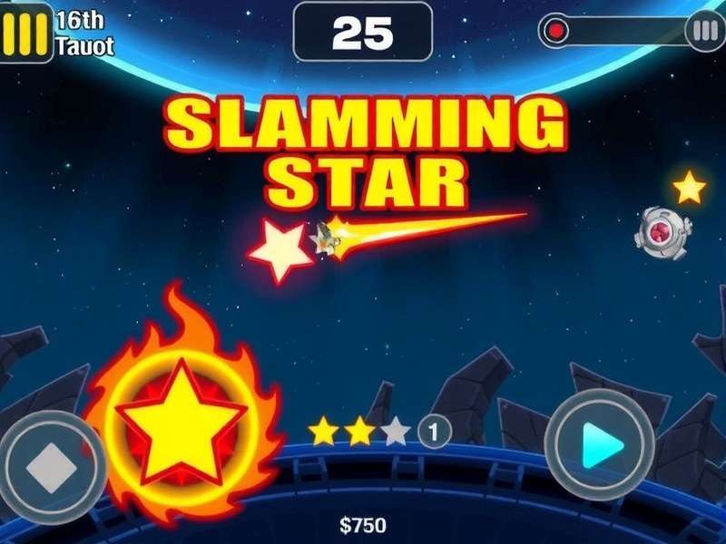 Intense cricket action in Slamming Star Slamming Star gameplay screenshot